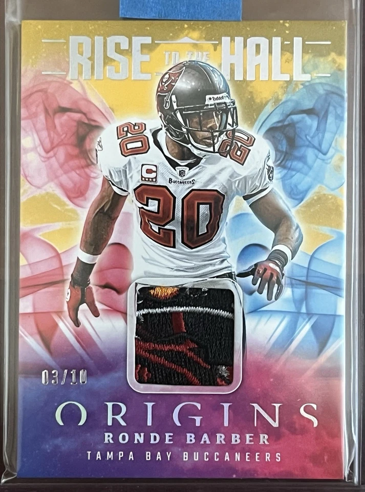 Panini Origins Rise to The Hall 2025 | Ronde Barber 3/10 - ¡Parche enfermo! Foto 1 de 4