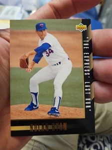 Nolan Ryan 1993 Upper Deck Baseball The Express Last Run #SP6 NrMt - Imagen 1 de 4