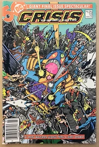 Crisis en Tierras Infinitas #12 (1986) ""Muerte"" de Paloma; Edición de quiosco; En muy buen estado+ - Imagen 1 de 2