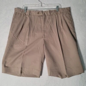 Cutter and Buck Shorts CB DrytecLuxe Men's Golf Shorts Size 40 Khaki - Picture 1 of 6