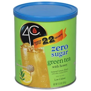 Zero Sugar Grüner Tee Antioxidans Eistee Mischung, 13,9 Oz Kanister - Bild 1 von 12