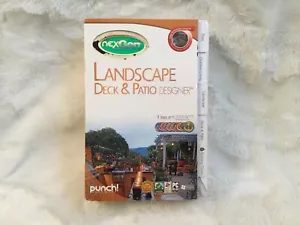 Punch! Landscape Deck & Patio Designer 2009 - Includes CD & User Guide - Used - Picture 1 of 4