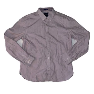 Denim & Flower Button Down Shirt Ricky Singh Size L Mens - Picture 1 of 8