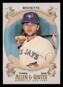 2021 Topps Allen and Ginter Chrome Refractors #61 Bo Bichette (ref Y02210) - Picture 1 of 2