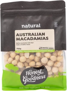 , Australian Macadamia Nuts, 750 Grams - Deliciously Creamy and Fabulously Heart - Picture 1 of 3