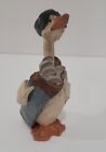 Ike & Sandy Spillman 1976 Goose Duck Resin Figurine with Golf Clubs 5" Tall