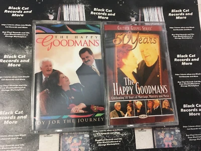 Joy for the Journey & 50 Years The Happy Goodman Family tested rare NM cassettes - Image 1 of 4