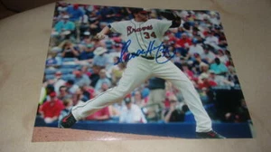 Aaron Harang Atlanta Braves Signed  8x10 Photo COA  - Picture 1 of 1