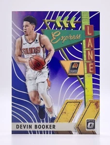 2019-20 Donruss Optic Express Lane Purple Prizm #12 Devin Booker Phoenix Suns - Picture 1 of 2