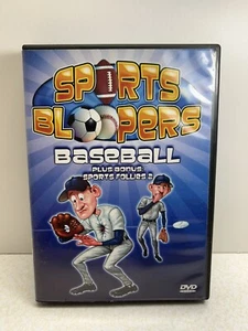 Sports Bloopers 2 disc set 2004 BASEBALL Plus Sports Follies 2- SHIPS FAST! - Picture 1 of 3