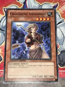 Carte YU GI OH CHASSERESSE AMAZONESSE GLD3-FR003 x 2 - Picture 1 of 1