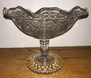 Antique EAPG Beatty & Sons "Horsemint" Compote 6” - Picture 1 of 5