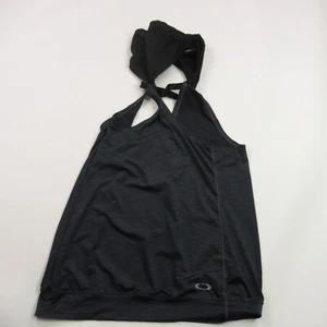 Camiseta sin mangas ligera Oakley Top para mujer grande sin mangas sujetador adjunto negro - Imagen 1 de 3