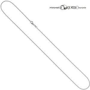 JOBO "35715" Ankerkette 950 Platin 1,3 mm 42 cm Halskette Kette Platinkette Kar - Bild 1 von 4
