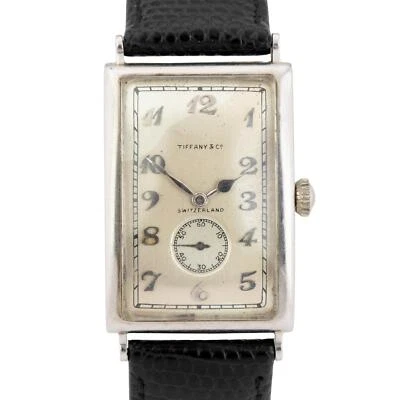1929 ARCHIVE PAPERS Patek Philippe 415 TIFFANY & CO Platinum 26mm Manual Watch - Image 1 of 4