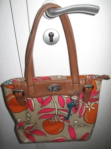 Fossil Damen Key-Per Tasche, Canvas, mehrfarbig - Bild 1 von 8