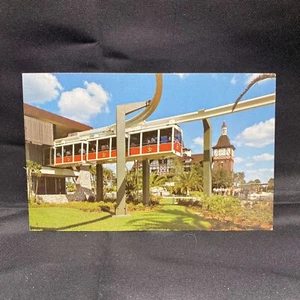 Bush Gardens Sky-Rail Safari Postkarte Vintage - Bild 1 von 6