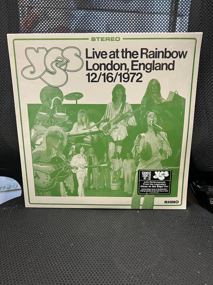Yes Live at The Rainbow London England 12/16/1972 RSD 2025 #/3500 3 LPs