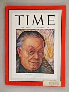 Time Magazine - April 4, 1949 ~~ Diego Rivera - Bild 1 von 3