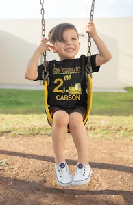 Bulldozer Birthday Shirt - Constructon Shirt - Personalized Digger Tshirt - Picture 1 of 2