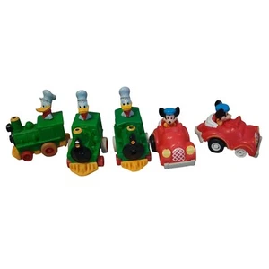 Menge 5 McDonalds Disney Pull-Back Racers Donald Duck Mickey Mouse Autos Vintage - Bild 1 von 4