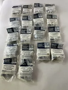 Lot of 18 Gilpen Wrought Iron Stair Railing Fittings Bolted Brace Black 4Pk #438 - Picture 1 of 2