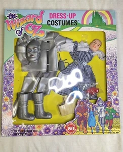 1988 The Wizard Of Oz Dress - Up Doll Costumes Tin Man & Dorothy - Picture 1 of 6