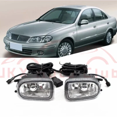 Luz antiniebla delantera parachoques lámpara de conducción con kit g para Nissan Sunny Sentra N16 1999-02 Foto 1 de 4