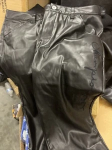Champion  Leather Angelo Baque Bolero Pants - Afbeelding 1 van 9