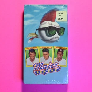Major League VHS 1997 Brand New Sealed Charlie Sheen Tom Berenger W Watermarks - Picture 1 of 4