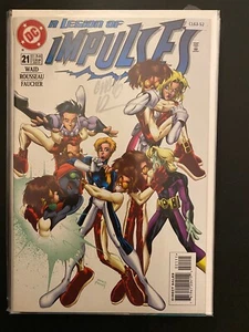 Impulse 21 Signed Craig Rousseau High Grade DC Comic CL63-52 - Picture 1 of 1