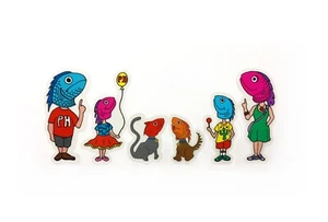 Phish Head Phamily Stickers! *Choose Your Pham OR Get the Full Set* Pin Poster - Picture 1 of 2