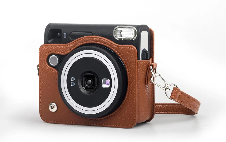 Funda Fujifilm Instax Square SQ40 de cuero PU bolsa de transporte cubierta para cámara instantánea Foto 1 de 4