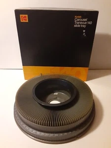 Vintage Kodak Carousel Transvue 140 Projector Slide Tray w/Box & Instructions - Picture 1 of 11
