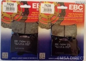 EBC Organic FRONT Disc Brake Pads (2 Sets) Fits DUCATI ST3 / ST3S (2004 to 2007) - Picture 1 of 6