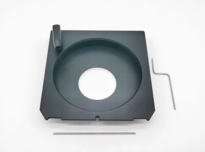 Lens Board for Linhof Wista Technika 4x5 Camera Copal #0 Recessed 11mm Metal - Image 1 of 4