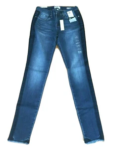 william rast perfect skinny jeans juniors size 27 two toned comfort stretch cyan - Picture 1 of 12