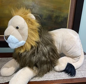 Jumbo Lion Extra Large Stuffed Animal 24” Wild Republic - Picture 1 of 9