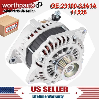 Alternator Fit 2013-2017 Nissan Murano Pathfinder 2014-2016 INFINITI QX60 3.5L Foto 1 de 4