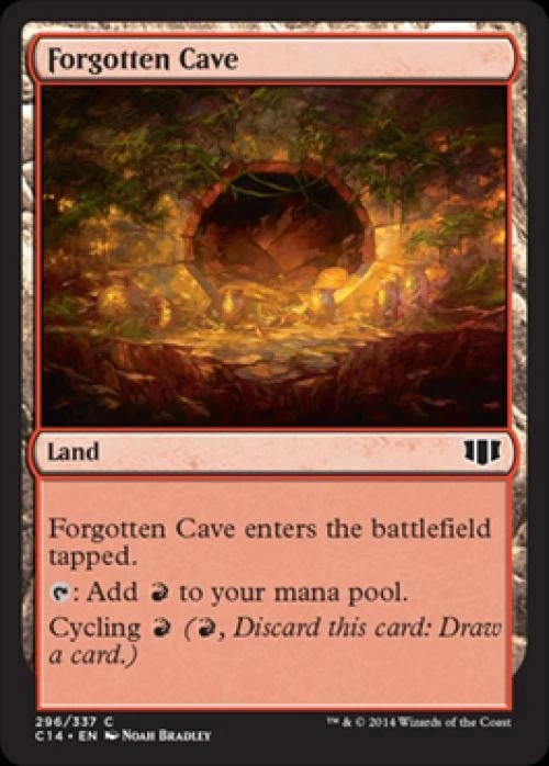 Forgotten Cave - Light Play MTG Commander 2014 Edition - Image 1 of 1