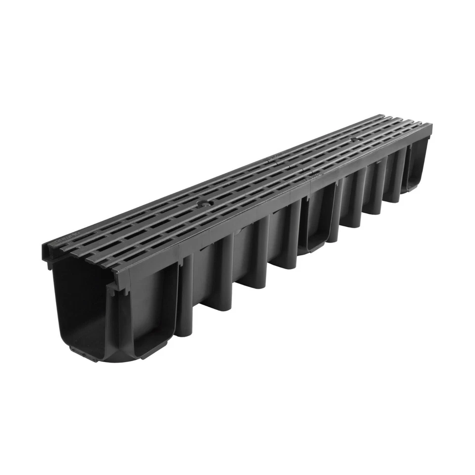 Entwässerungsrinne Gussrost Linie 14,8 cm befahrbar 12,5 Tonnen - Regenrinne - Bild 1 von 1