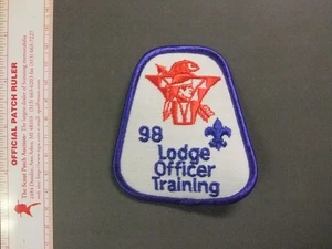 Boy Scout OA 98 Navajo forma extraña 1554PP - Imagen 1 de 1