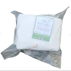 NUOVO Body Linen Abundance Deluxe trapuntato pile lettino massaggi viso culla pad - Foto 1 di 4