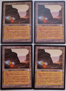4x Magic: the gathering ~ Gemstone Mine ~ Weatherlight [ Near Mint + ] - Picture 1 of 6