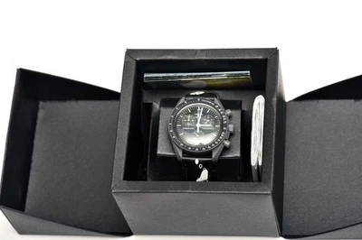 Omega Swatch Speedmaster MoonSwatch Mission to Mercury Chronograph Watch SO33A10 - Image 1 of 4