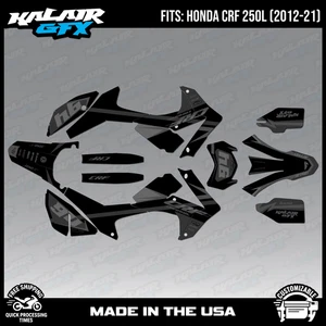 Graphics Kit for HONDA CRF250L 2012-2021 Imperator - Smoke - Picture 1 of 4