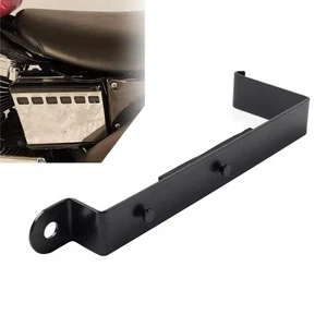 1pc Black Battery Cover Hold Down Strap For Harley Sportster XL883N Iron XL1200 - Picture 1 of 11