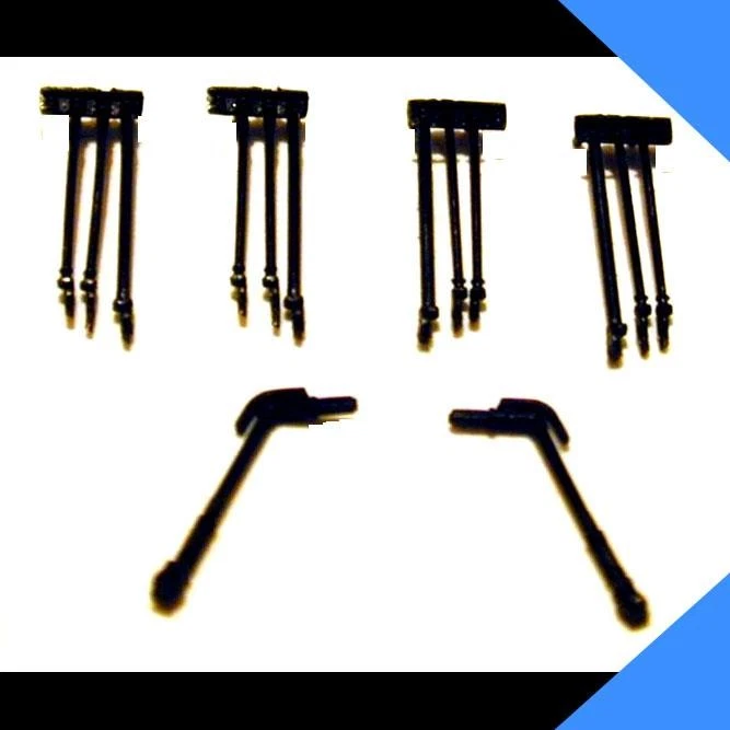 MANGUERAS Y MANGUERAS ABATIBLES B23-7 MU (CANTIDAD 1 JUEGO) ATLAS SIN DECORAR 800224 800225 HO Foto 1 de 1