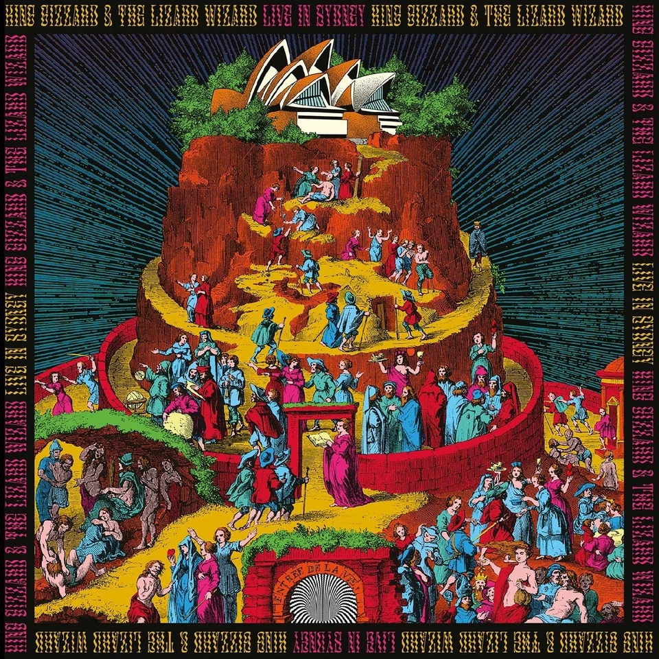 King Gizzard & the Lizard Wizard Live in Sydney '21 (Vinyl) 12" Album Box Set - Image 1 of 1