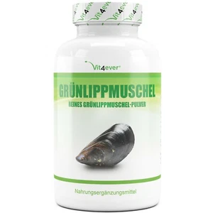 GRÜNLIPPMUSCHELN 365 Kapseln - Hochdosiert - Lyprinol + Glykosaminoglykane - Bild 1 von 6